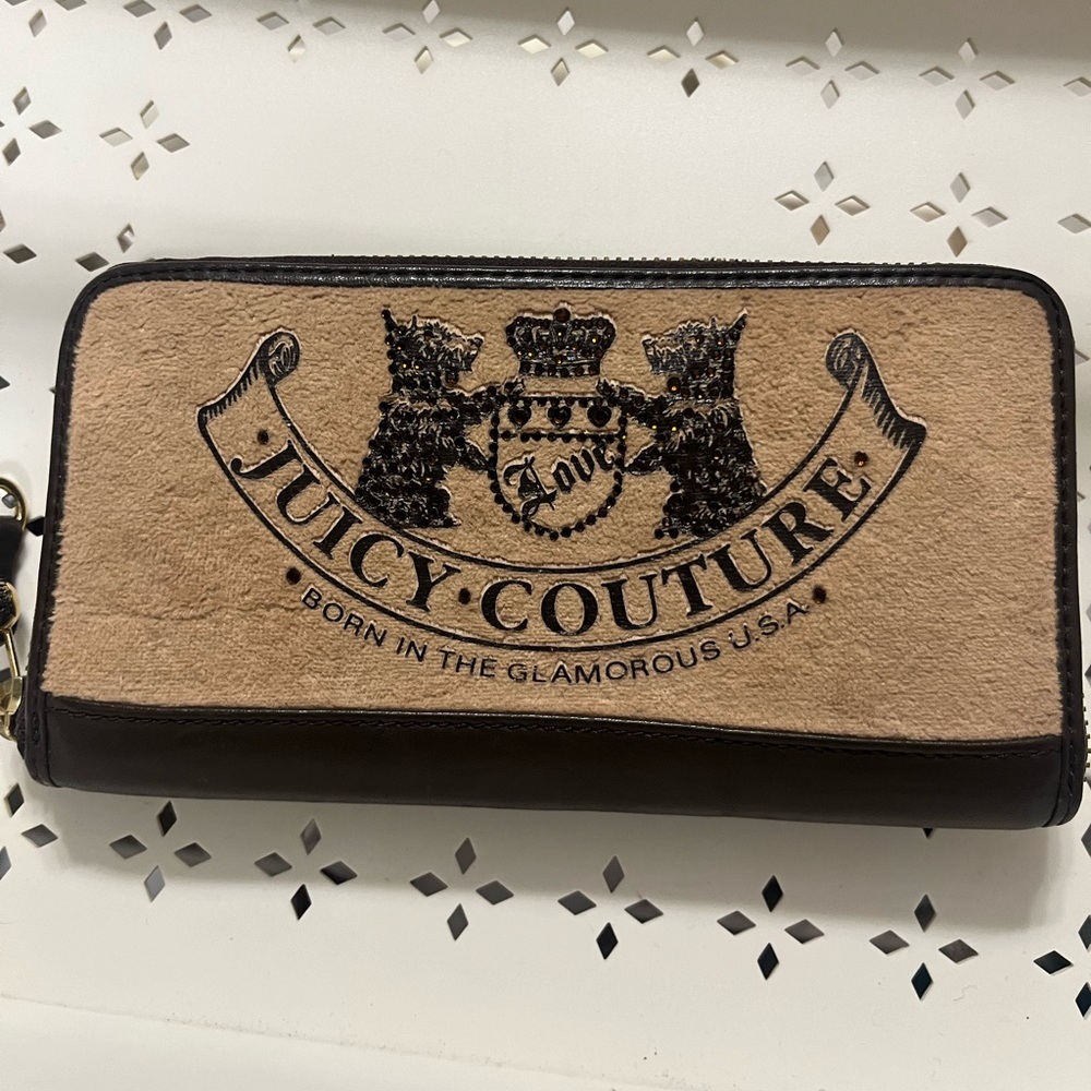Vintage juicy couture velour wallet